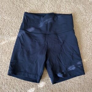 Lululemon navy biker shorts